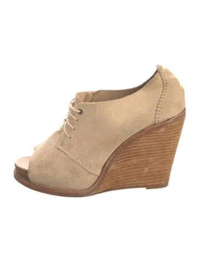 Pre-owned Rag & Bone Suede Pumps In Neutrals