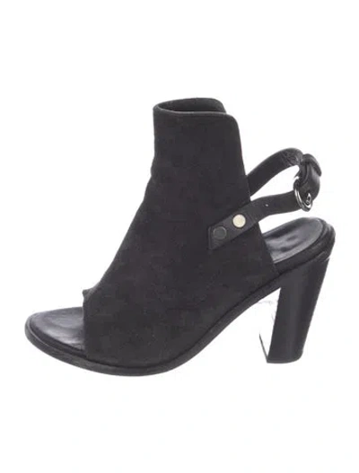 Pre-owned Rag & Bone Suede Sandals In Blue