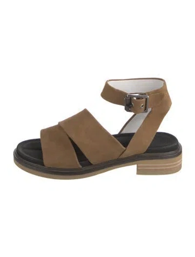 Pre-owned Rag & Bone Suede Sandals In Brown