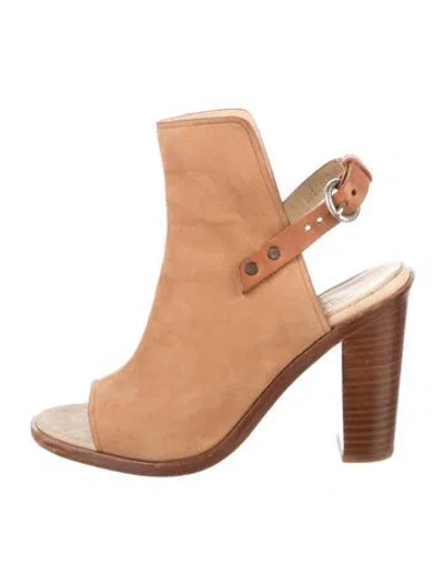 Pre-owned Rag & Bone Suede Sandals In Brown