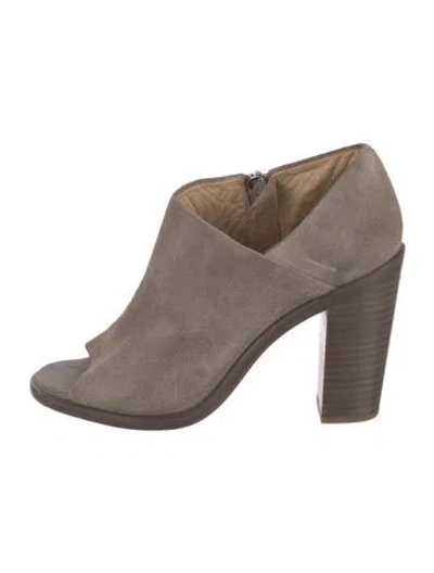Pre-owned Rag & Bone Suede Sandals In Gray