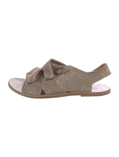 Pre-owned Rag & Bone Suede Sandals In Grey