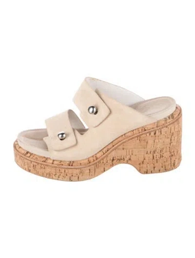 Pre-owned Rag & Bone Suede Sandals In Neutrals