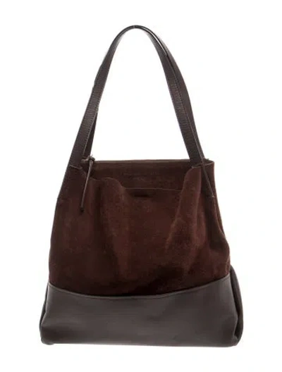 Pre-owned Rag & Bone Suede Shoulder Bag In Brown