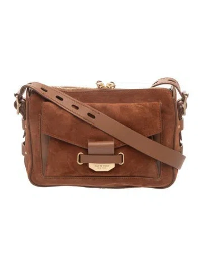 Pre-owned Rag & Bone Suede Shoulder Bag In Brown