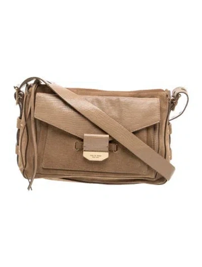 Pre-owned Rag & Bone Suede Shoulder Bag In Brown