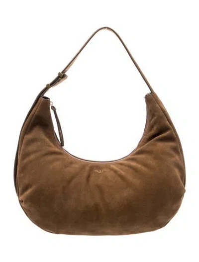 Pre-owned Rag & Bone Suede Shoulder Bag In Neutrals