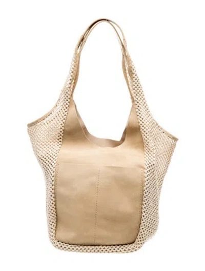 Pre-owned Rag & Bone Suede Shoulder Bag In Neutrals