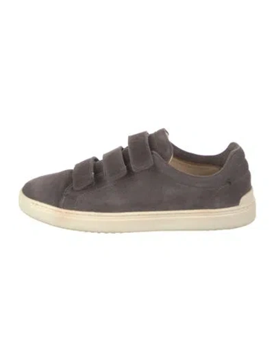 Pre-owned Rag & Bone Suede Sneakers In Gray