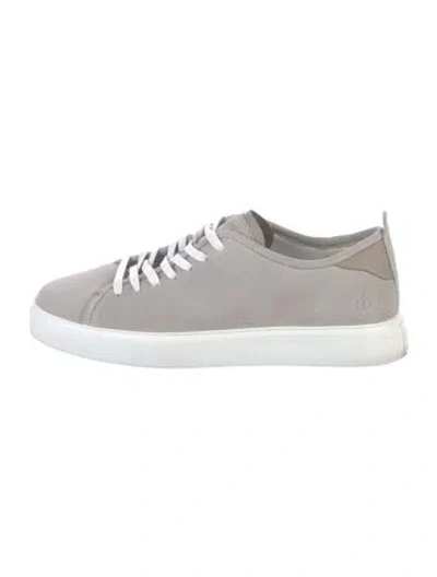 Pre-owned Rag & Bone Suede Sneakers In Grey
