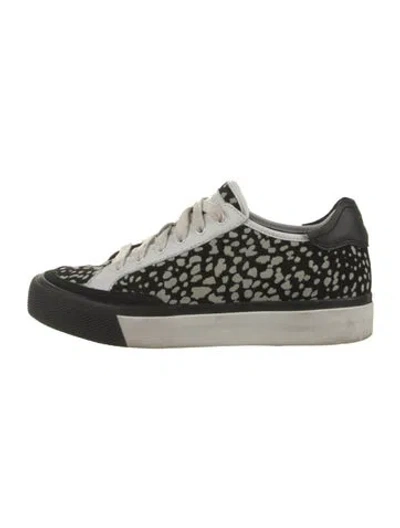 Pre-owned Rag & Bone Suede Sneakers In Multi
