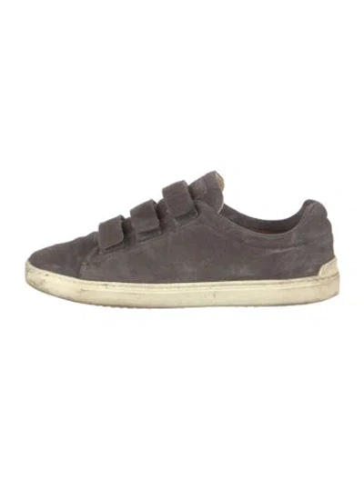 Pre-owned Rag & Bone Suede Sneakers In Neutral