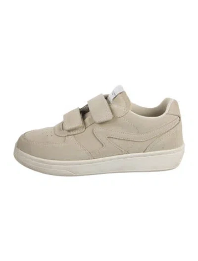 Pre-owned Rag & Bone Suede Sneakers In Neutrals