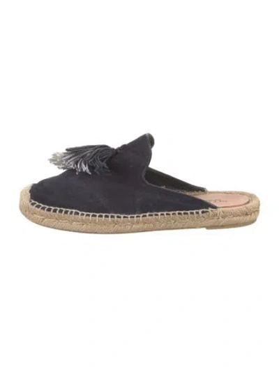 Pre-owned Rag & Bone Suede Tassel Accents Espadrilles