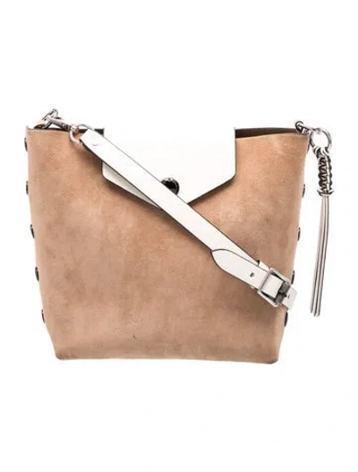 Pre-owned Rag & Bone Suede Tote In Neutrals