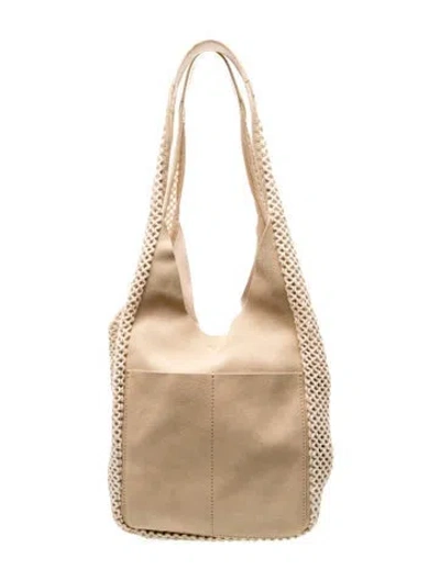 Pre-owned Rag & Bone Suede Tote In Neutrals