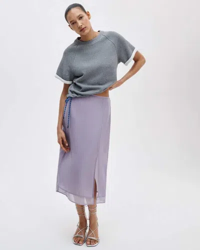 Rag & Bone Suki Skirt In Purple