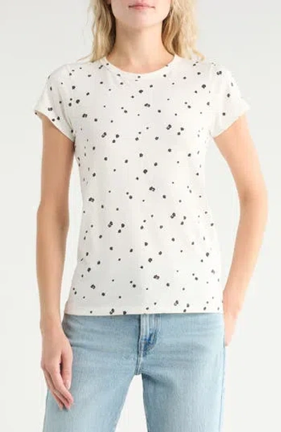 Rag & Bone Summer Daisy T-shirt In White