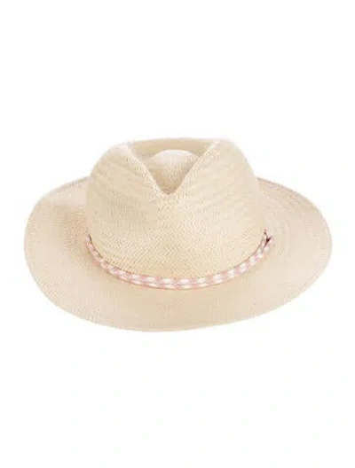 Pre-owned Rag & Bone Summer Hat In Neutral
