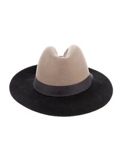 Pre-owned Rag & Bone Summer Hat In Neutral