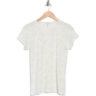 Rag & Bone Summer Leaf T-shirt In White