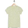 Rag & Bone Summer Leaf T-shirt In Green
