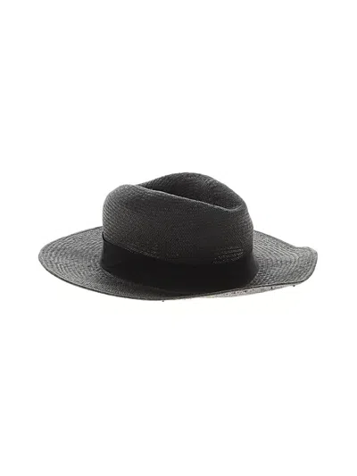 Pre-owned Rag & Bone Sun Hat In Black