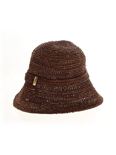 Pre-owned Rag & Bone Sun Hat In Brown