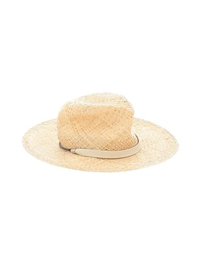 Pre-owned Rag & Bone Sun Hat In Tan