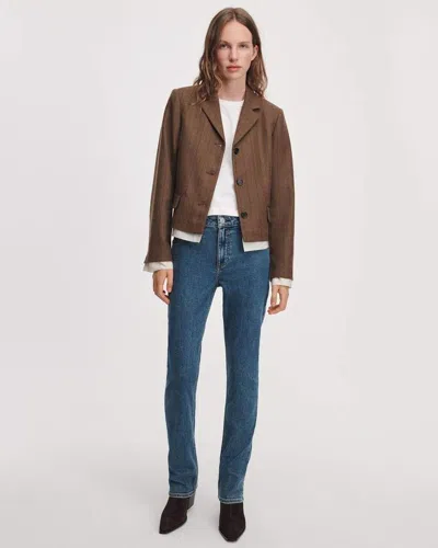 Rag & Bone Sutton Cigarette Jean In Green