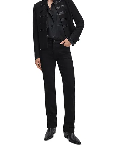 Rag & Bone Sutton Full Slim Cigarette Jeans In Black