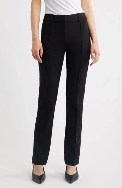 Rag & Bone Sutton Ponte Cigarette Pants In Black