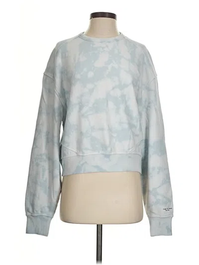 Pre-owned Rag & Bone Sweatshirt In Blue