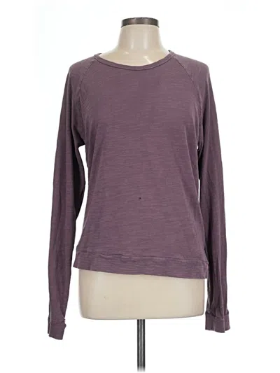 Pre-owned Rag & Bone Sweatshirt In Purple