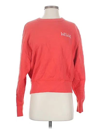 Pre-owned Rag & Bone Sweatshirt In Red