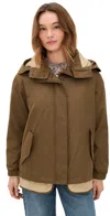 Rag & Bone Taki Convertible Jacket Brown In Brown