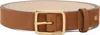 Rag & Bone Tan Boyfriend Suede Belt