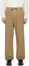 Rag & Bone Tan Bradford Trousers In Erm