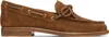 Rag & Bone Tan Carter Suede Boat Shoes