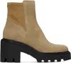 Rag & Bone Tan Quinn Chelsea Boots In Camelsd