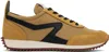 Rag & Bone Retro Recycled Runner Sneakers In Mustard