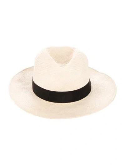 Pre-owned Rag & Bone Tan Wide Brim Hat With Tags In Neutral