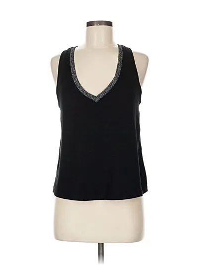 Pre-owned Rag & Bone Tank Top Black Halter Neckline Tops