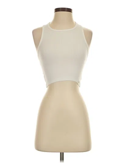 Pre-owned Rag & Bone Tank Top Ivory Halter Neckline Tops