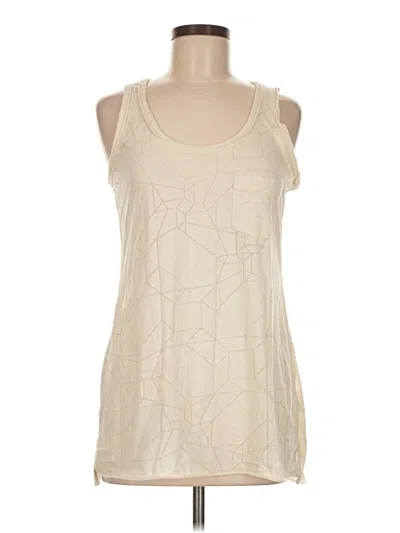 Pre-owned Rag & Bone Tank Top Ivory Halter Neckline Tops In White