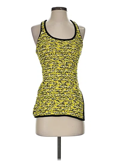 Pre-owned Rag & Bone Tank Top Yellow Halter Neckline Tops