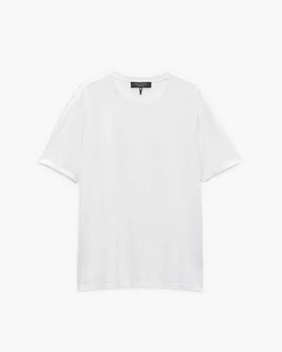 Rag & Bone Tech Jersey Tee In White