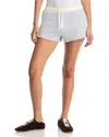 Rag & Bone Vintage Terry Mix Media Sweatshorts In Heather Gray In Gray