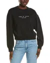 Rag & Bone Terry Sweatshirt In Black