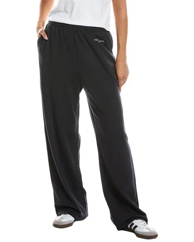 Rag & Bone Terry Wideleg Sweatpant In Navy
